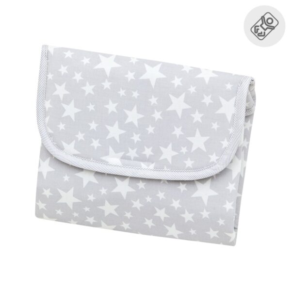 Cambiador De Viaje 60X40X1 Cm Star Gris Cambrass