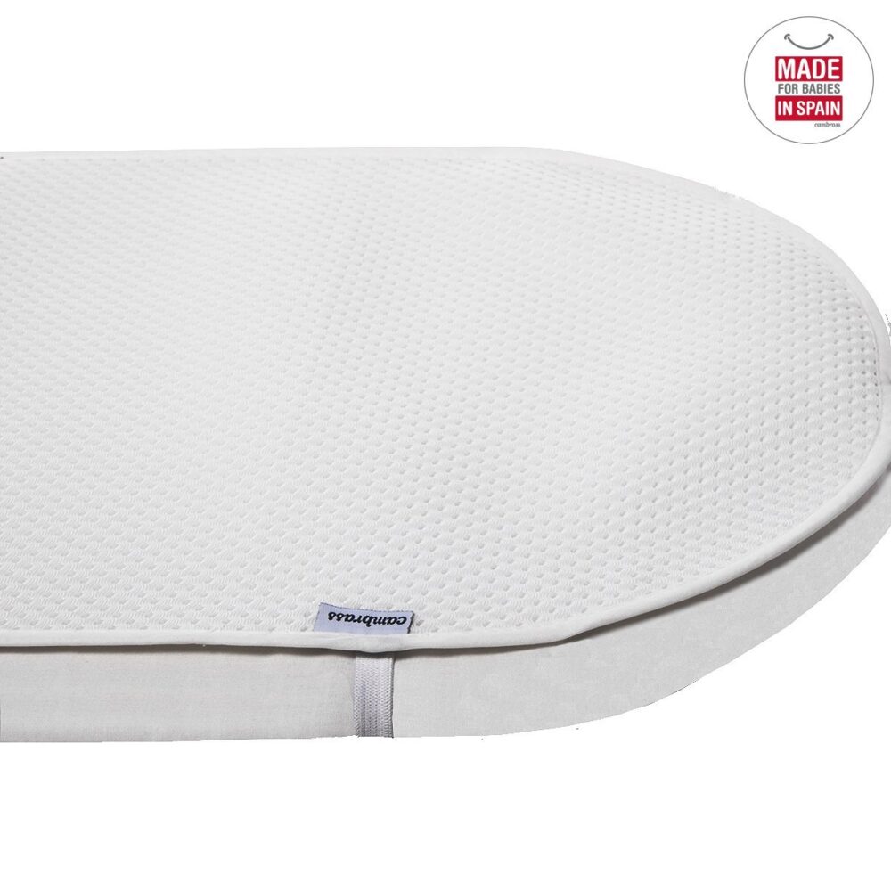 Protec.Colchon 3D-Moises/Carro 33X80X1 Cm Liso E Unico Cambrass - Imagen 2