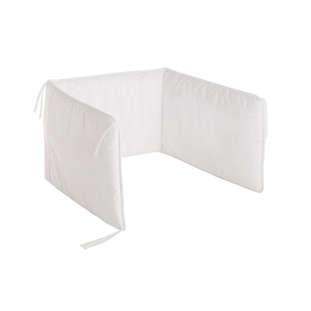 Protector 60 (Cuna 60) 180X40X3 Cm Liso E Blanco Cambrass