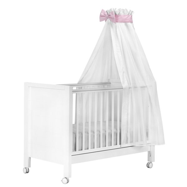 Dosel Cuna L Une 160X270X1 Cm Voile Rosa Cambrass