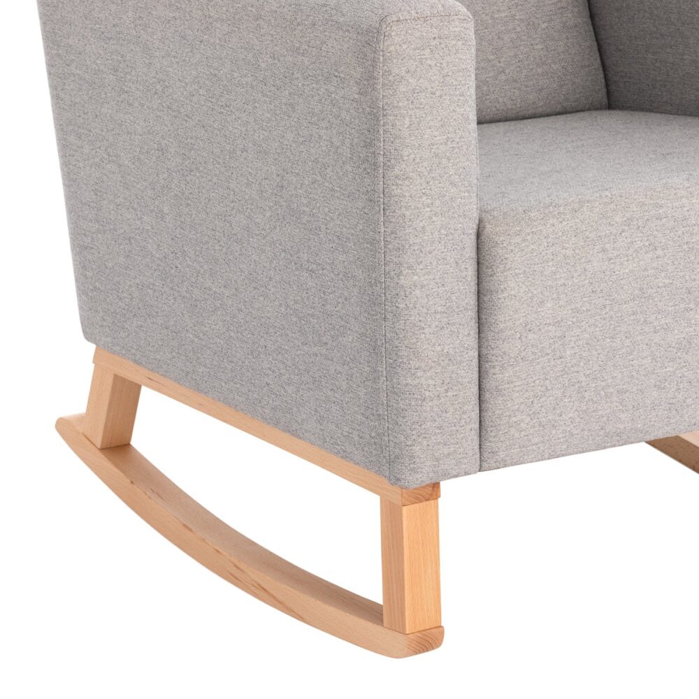 Sillon De Lactancia Liso E Gris 70X70X104 Cm Cambrass - Imagen 6