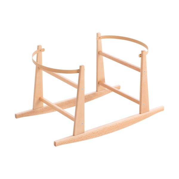 Portamoises Madera Balancin Liso E 46.5X86X48.5 Cm Natural Cambrass