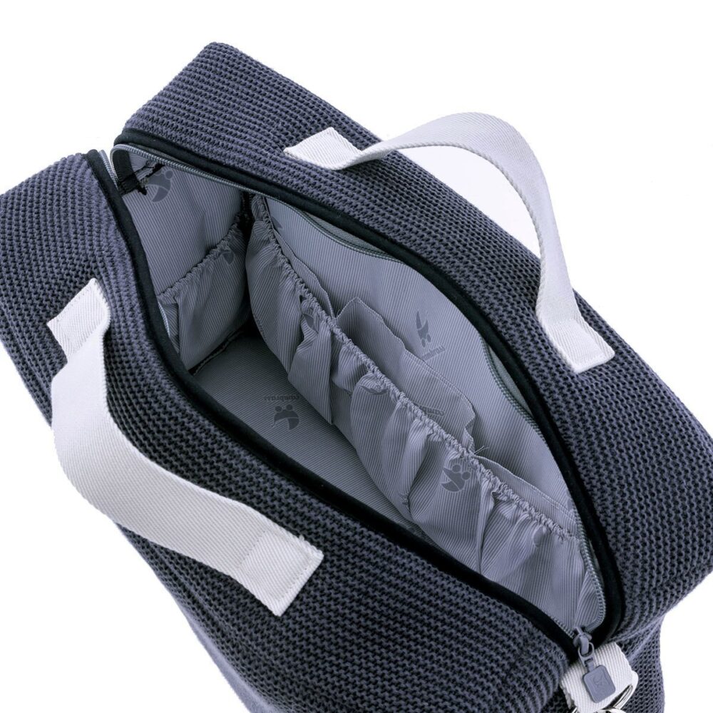 Bolso Maternal Tabela London Gris 16X41.5X29 Cm Cambrass - Imagen 7