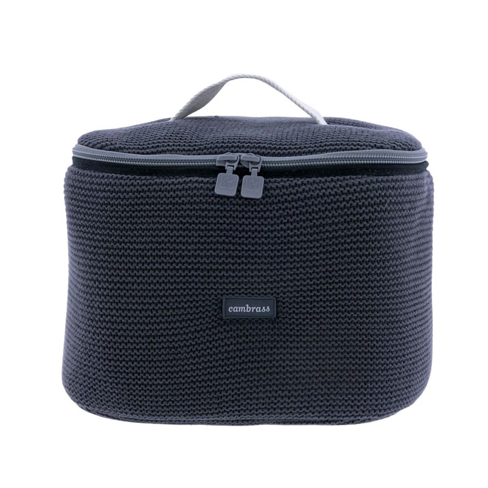 Bolso Necesser Mini London Gris 19X24X17 Cm Cambrass
