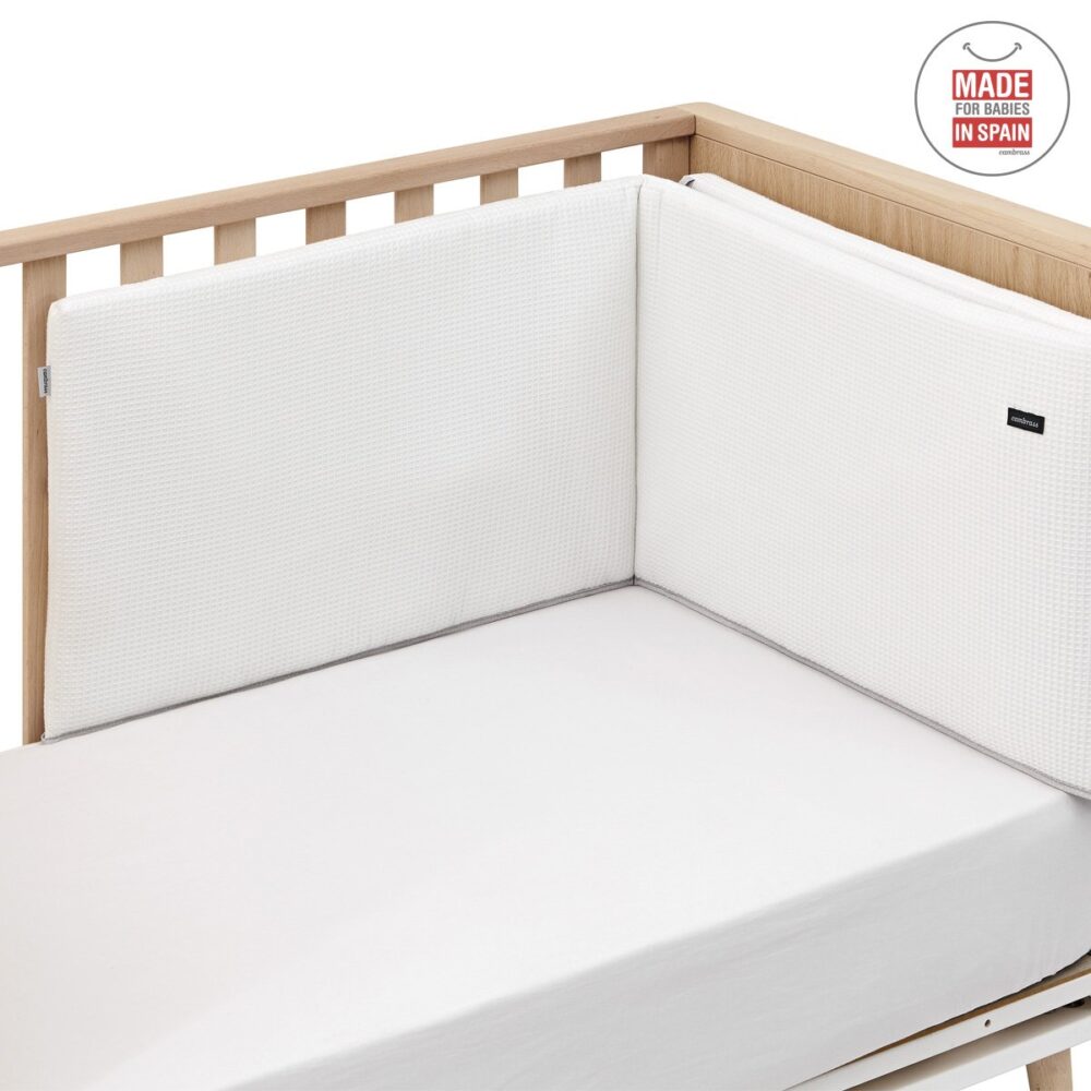 Jgo 2 Pcs.Colcha I-V. Cuna 70 Sky Gris 70X140X3 Cm Cambrass - Imagen 3