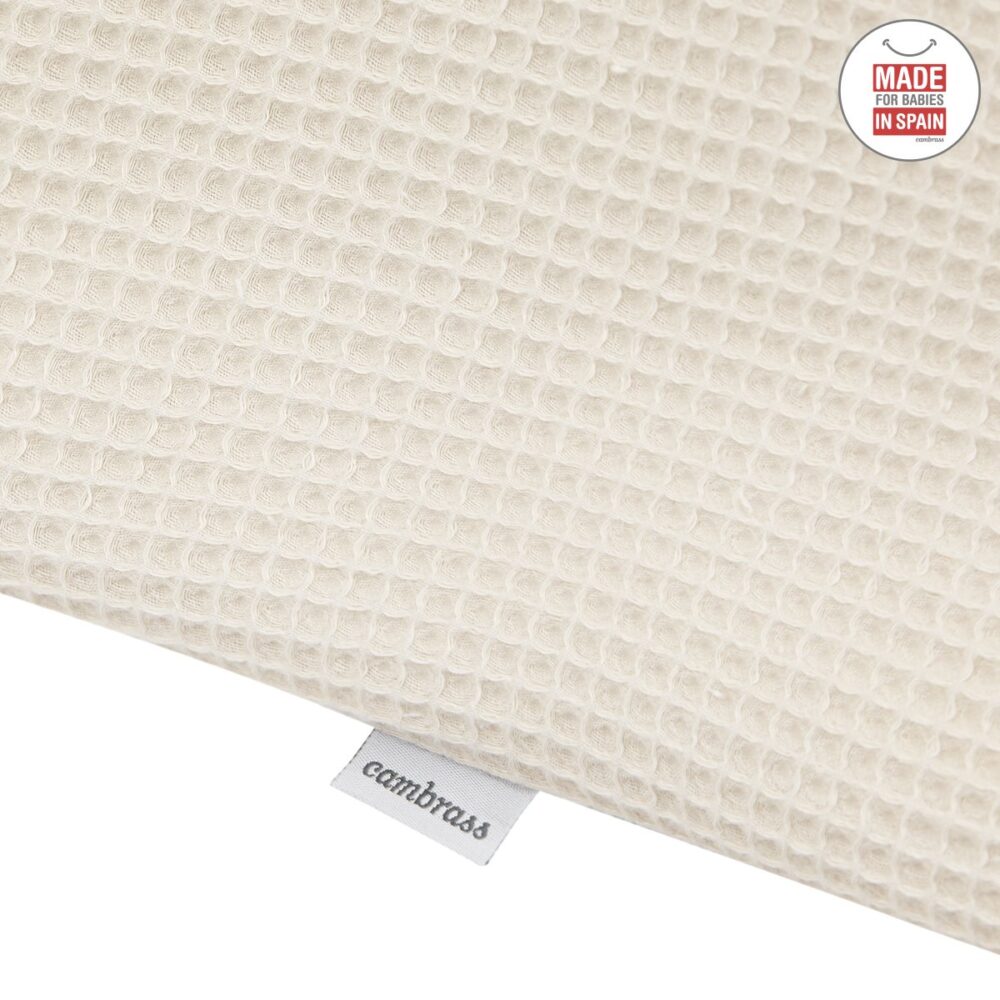 Jgo 2 Pcs.F.Nordica Cuna 70 Sky Beige 110X170X3 Cm Cambrass - Imagen 4