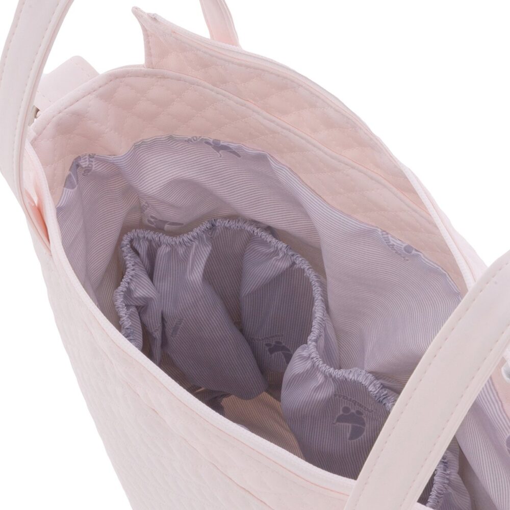 Bolso Talega Sara Rosa 12X40X35 Cm Cambrass - Imagen 8