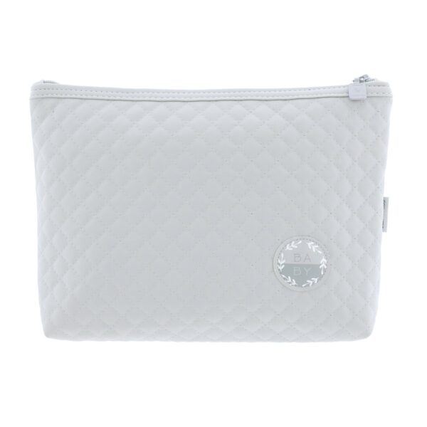 Bolsa Aseo Sara Gris 6X28X20 Cm Cambrass
