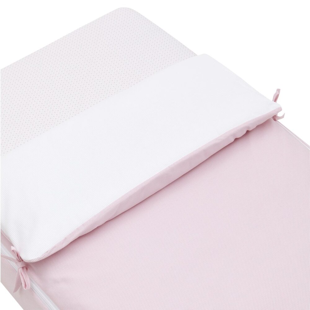 Saco De Cuna I/V Essentia Rosa 60X120X3 Cm Cambrass - Imagen 4