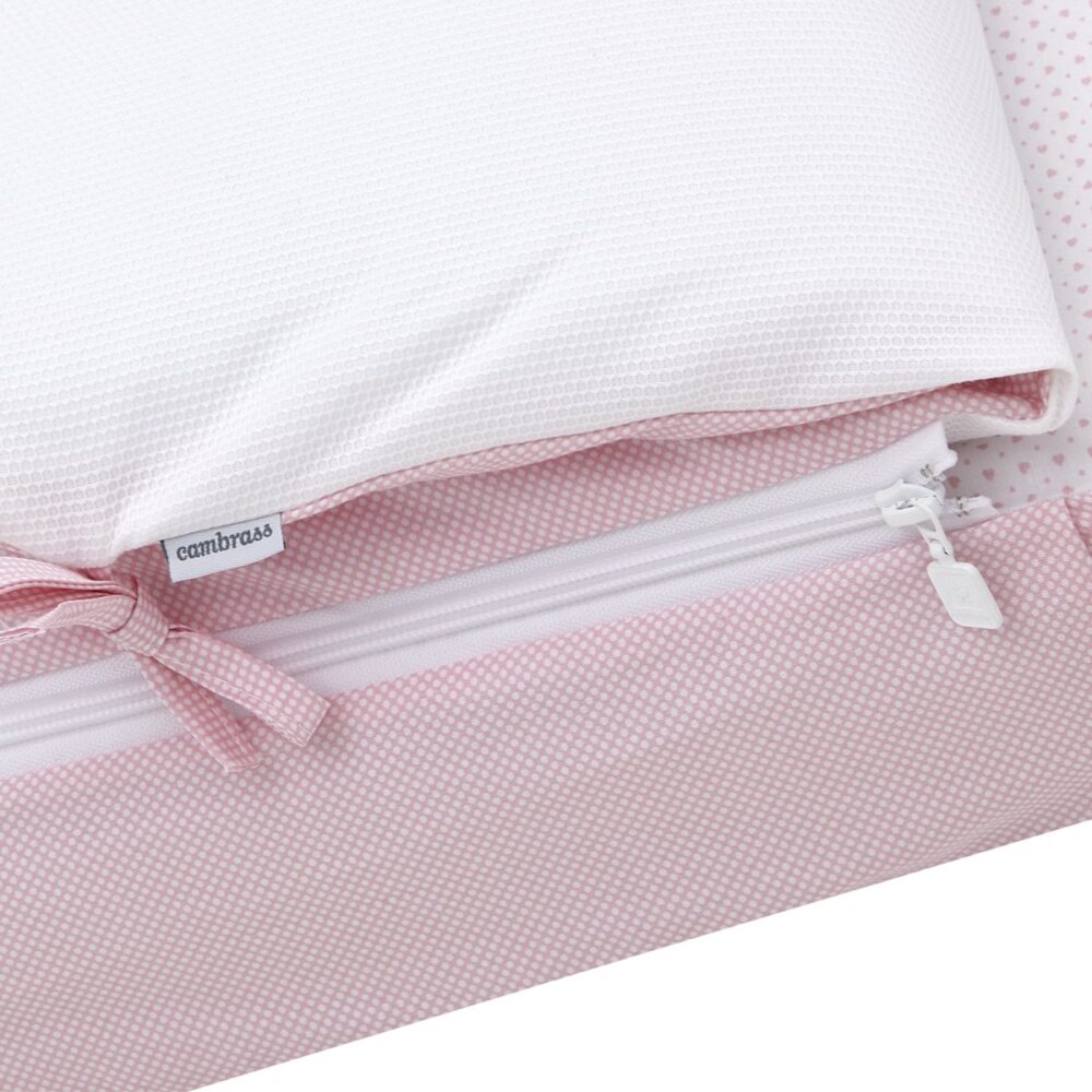 Saco De Cuna I/V Essentia Rosa 60X120X3 Cm Cambrass - Imagen 5