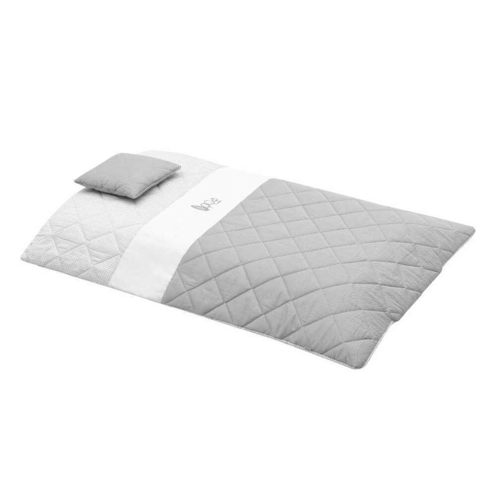 Jgo 2 Pcs.F.Nordica Cuna 70 Essentia Gris 110X170X3 Cm Cambrass - Imagen 2