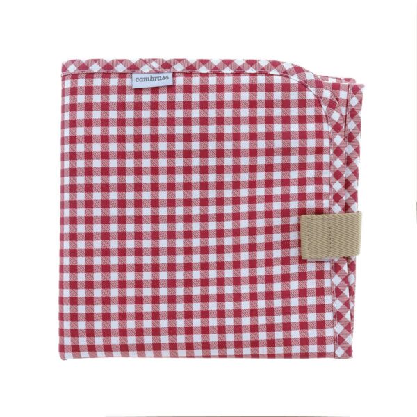 Cambiador Vestidor 40X60X1 Cm Vichy Rojo Cambrass