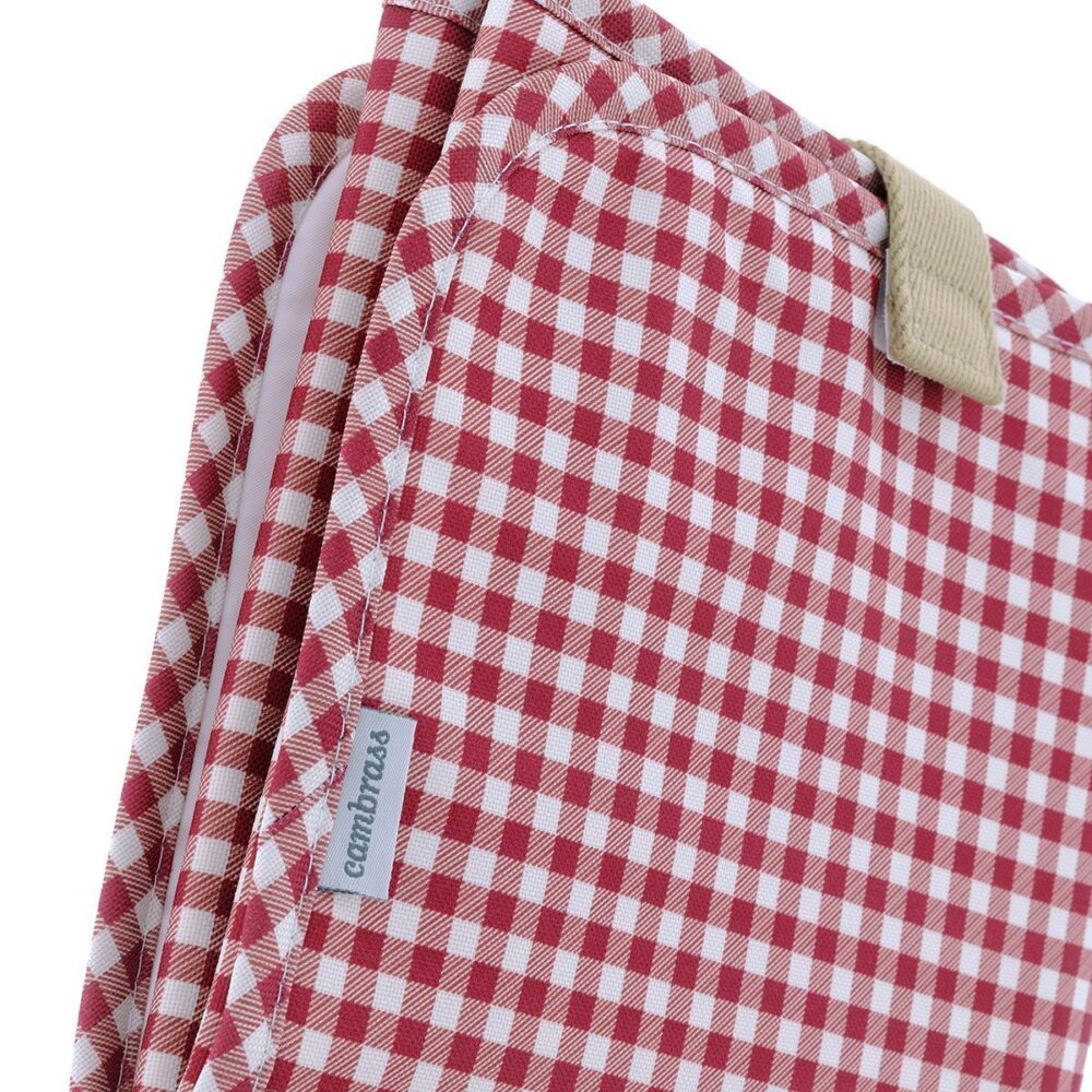 Cambiador Vestidor 40X60X1 Cm Vichy Rojo Cambrass - Imagen 5