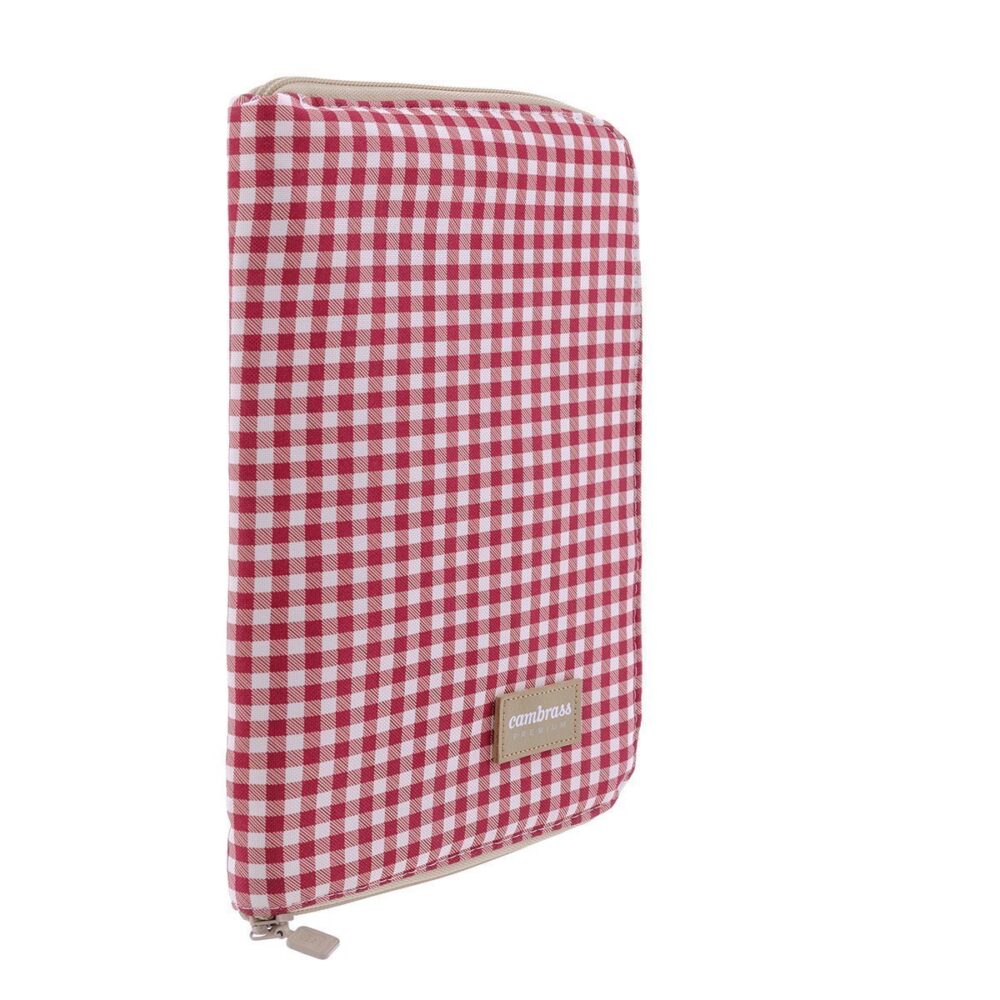 Portadocumentos Vichy Rojo 3X19X27 Cm Cambrass - Imagen 3