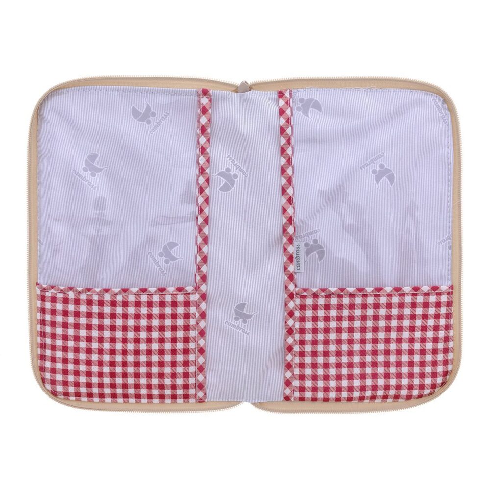 Portadocumentos Vichy Rojo 3X19X27 Cm Cambrass - Imagen 5
