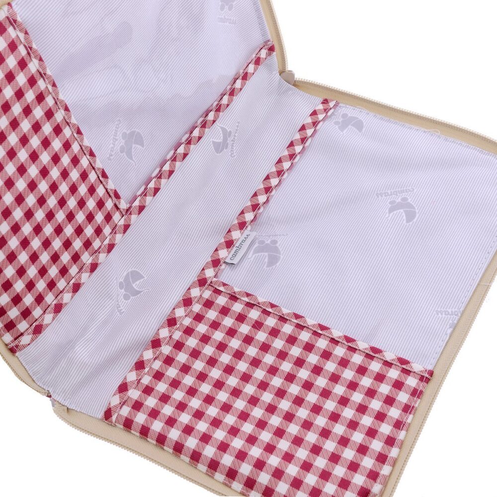 Portadocumentos Vichy Rojo 3X19X27 Cm Cambrass - Imagen 6