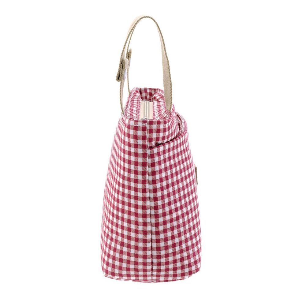Bolso Organizador Vichy Rojo 13X38X20 Cm Cambrass - Imagen 4