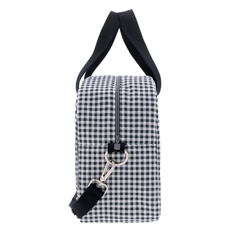 Bolso Maternal Prome Vichy Negro 18X41X31 Cm Cambrass - Imagen 4