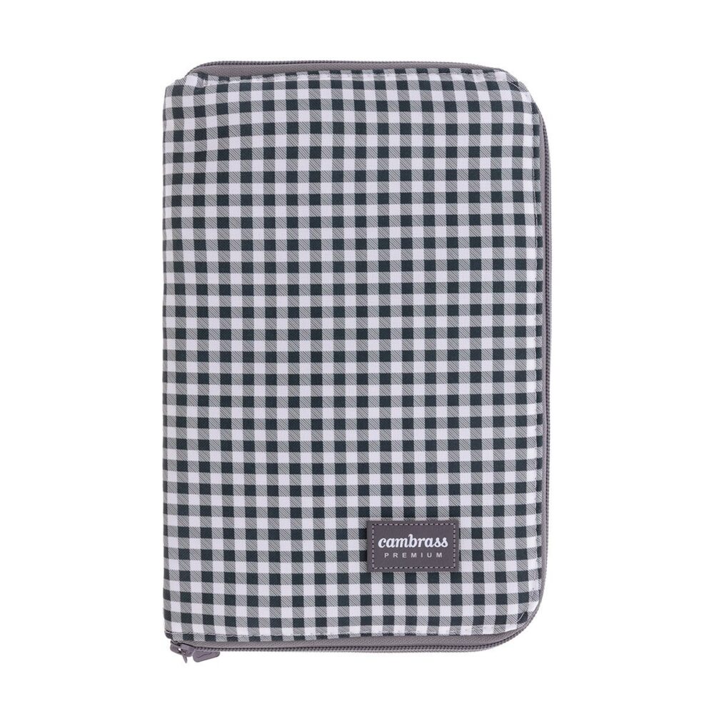Portadocumentos Vichy Negro 3X19X27 Cm Cambrass