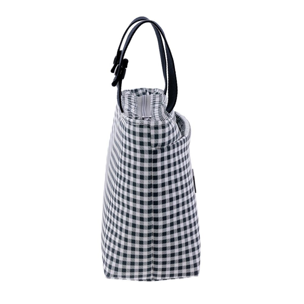 Bolso Organizador Vichy Negro 13X38X20 Cm Cambrass - Imagen 4