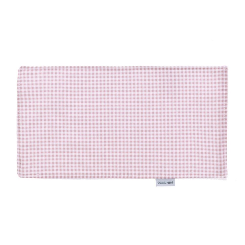 Seca Babas Vichy10 Rosa 29.5X15.5X1 Cm Cambrass