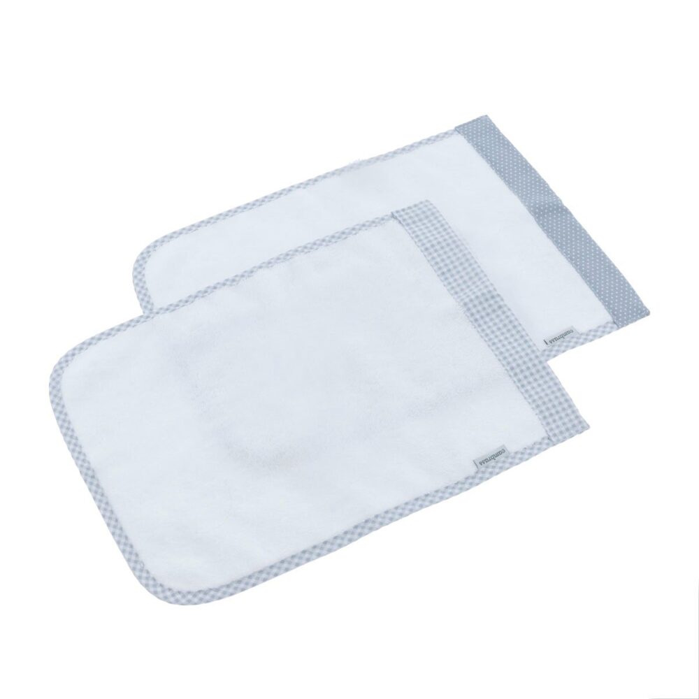 Juego 2 Toallas Vichy10 Celeste 25X35X1 Cm Cambrass - Imagen 3