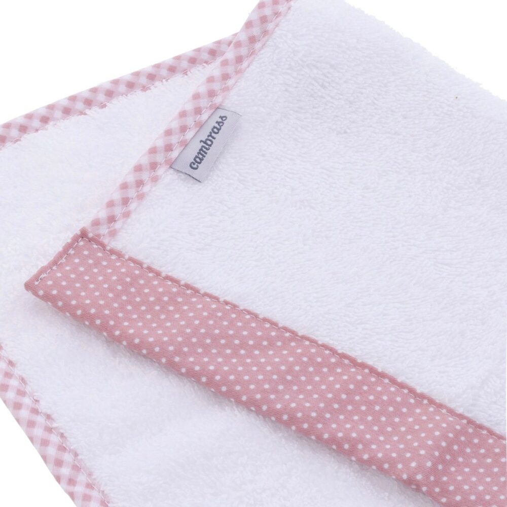 Juego 2 Toallas Vichy10 Rosa 25X35X1 Cm Cambrass - Imagen 8