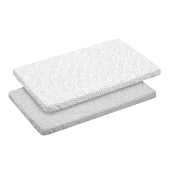 Bajera Minicuna Pack 2 Uds. 50X82X10 Cm Liberty Gris Cambrass
