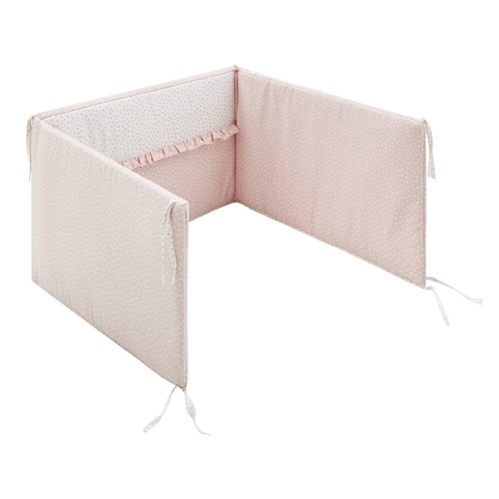 Jgo 2 Pcs.F.Nordica Cuna 70 Liberty Rosa 110X170X3 Cm Cambrass - Imagen 5