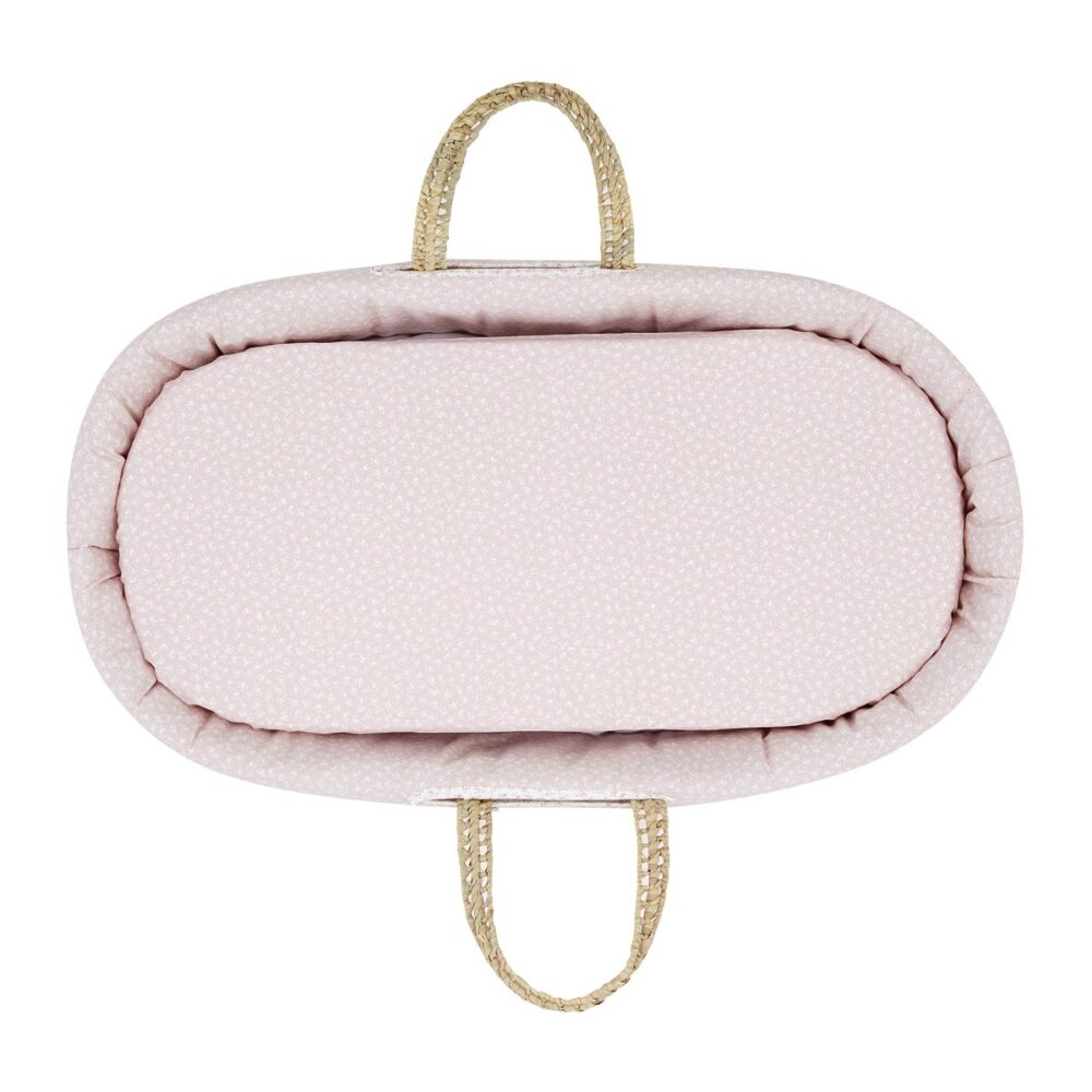 Bajera Moises/Carro Pack 2 Ud. 35X80X7 Cm Liberty Rosa Cambrass - Imagen 4