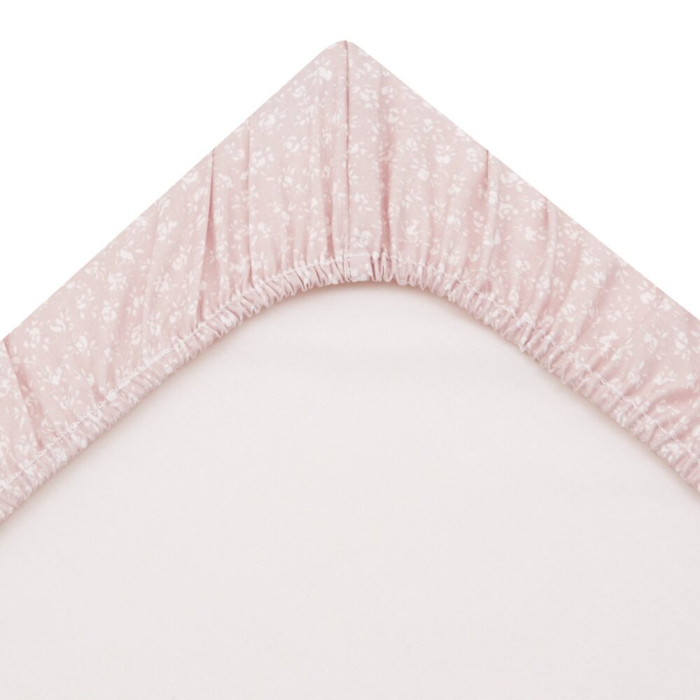 Bajera Minicuna Pack 2 Uds. 50X82X10 Cm Liberty Rosa Cambrass - Imagen 2