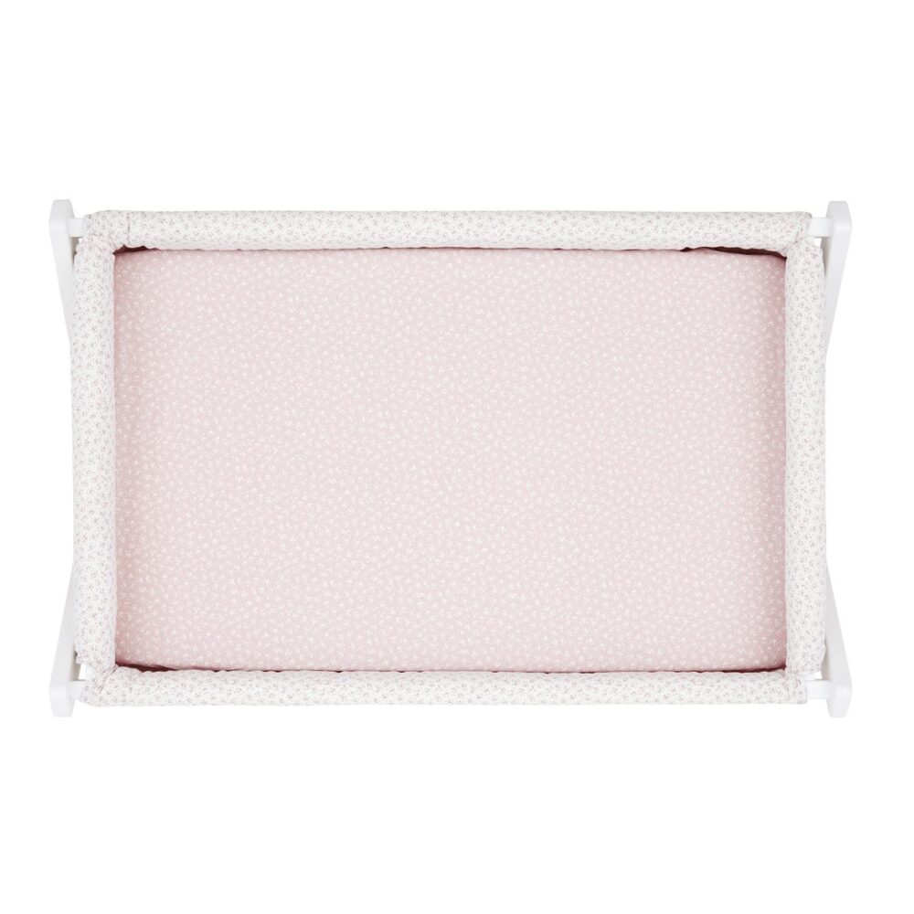 Bajera Minicuna Pack 2 Uds. 50X82X10 Cm Liberty Rosa Cambrass - Imagen 4