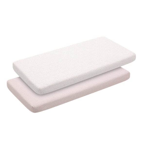 Bajera Cuna 60 Pack 2 Uds. 60X120X17 Cm Liberty Rosa Cambrass