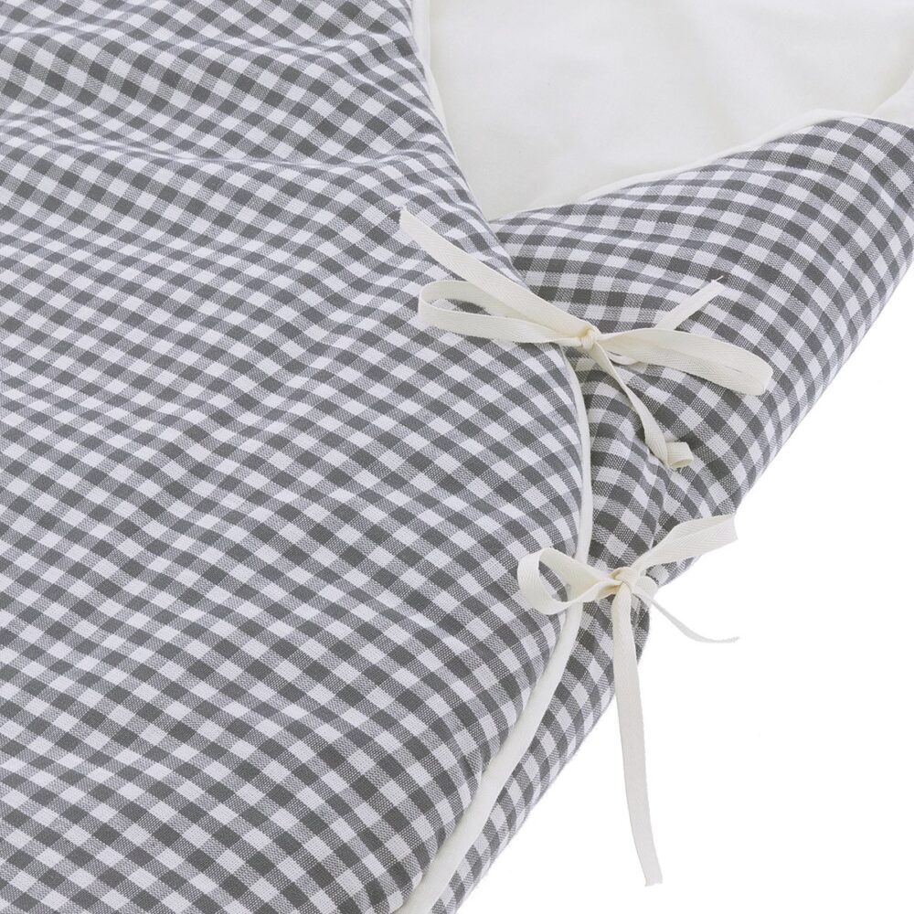 Saco Capazo Cruzado Capucha Picnic Gray 38X80X8 Cm Cambrass - Imagen 4
