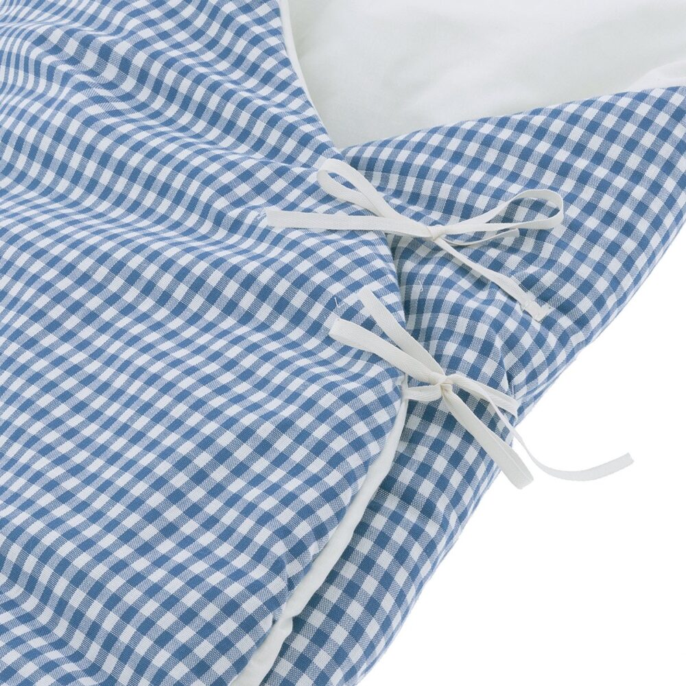 Saco Capazo Cruzado Capucha Picnic Steel Blue 38X80X8 Cm Cambrass - Imagen 4