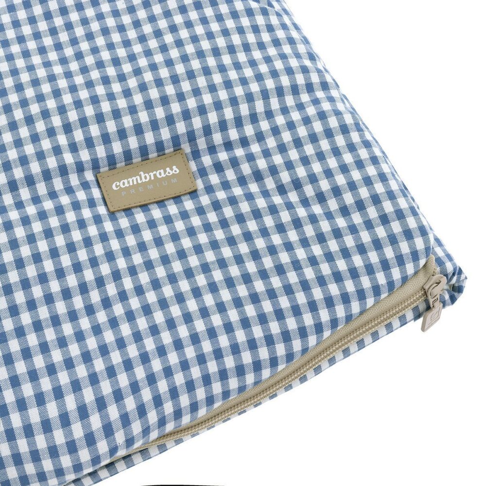Saco Capazo Cruzado Capucha Picnic Steel Blue 38X80X8 Cm Cambrass - Imagen 6