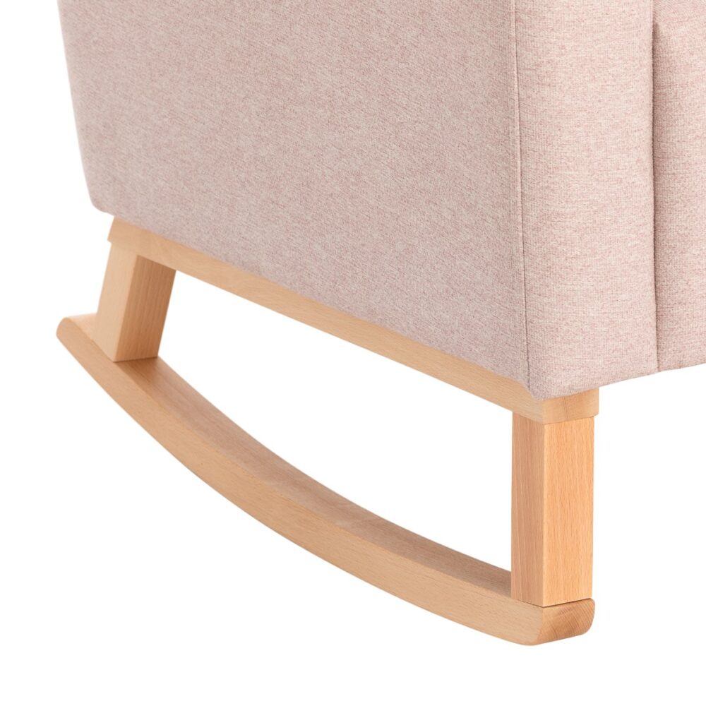 Sillon De Lactancia Liso E Rosa 70X70X104 Cm Cambrass - Imagen 5