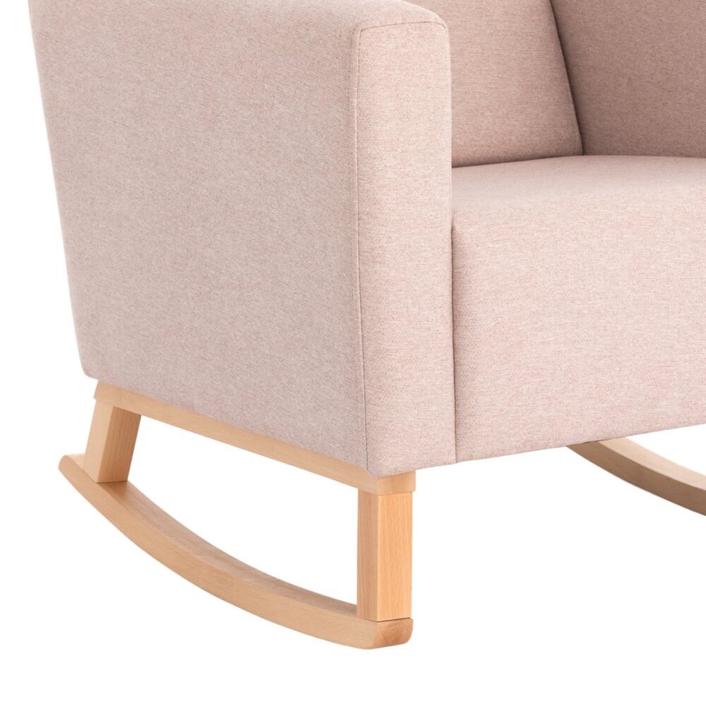 Sillon De Lactancia Liso E Rosa 70X70X104 Cm Cambrass - Imagen 6