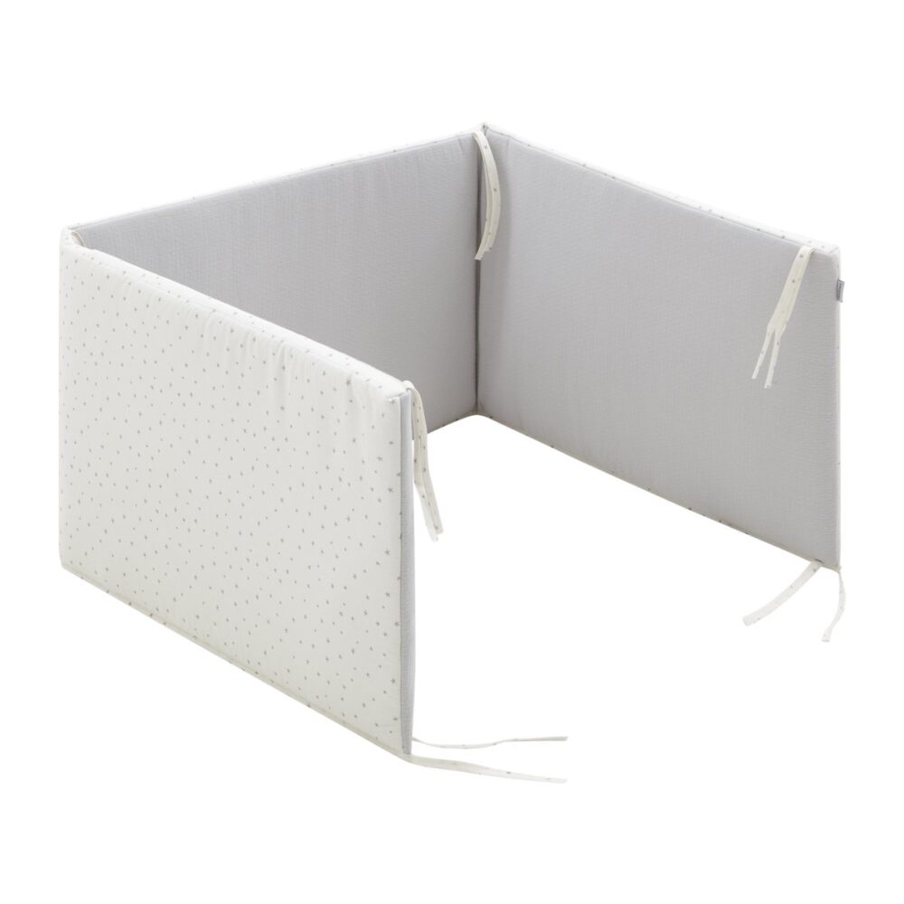 Jgo 2 Pcs.Colcha I-V. Cuna 70 Magia Gris 70X140X3 Cm Cambrass - Imagen 7