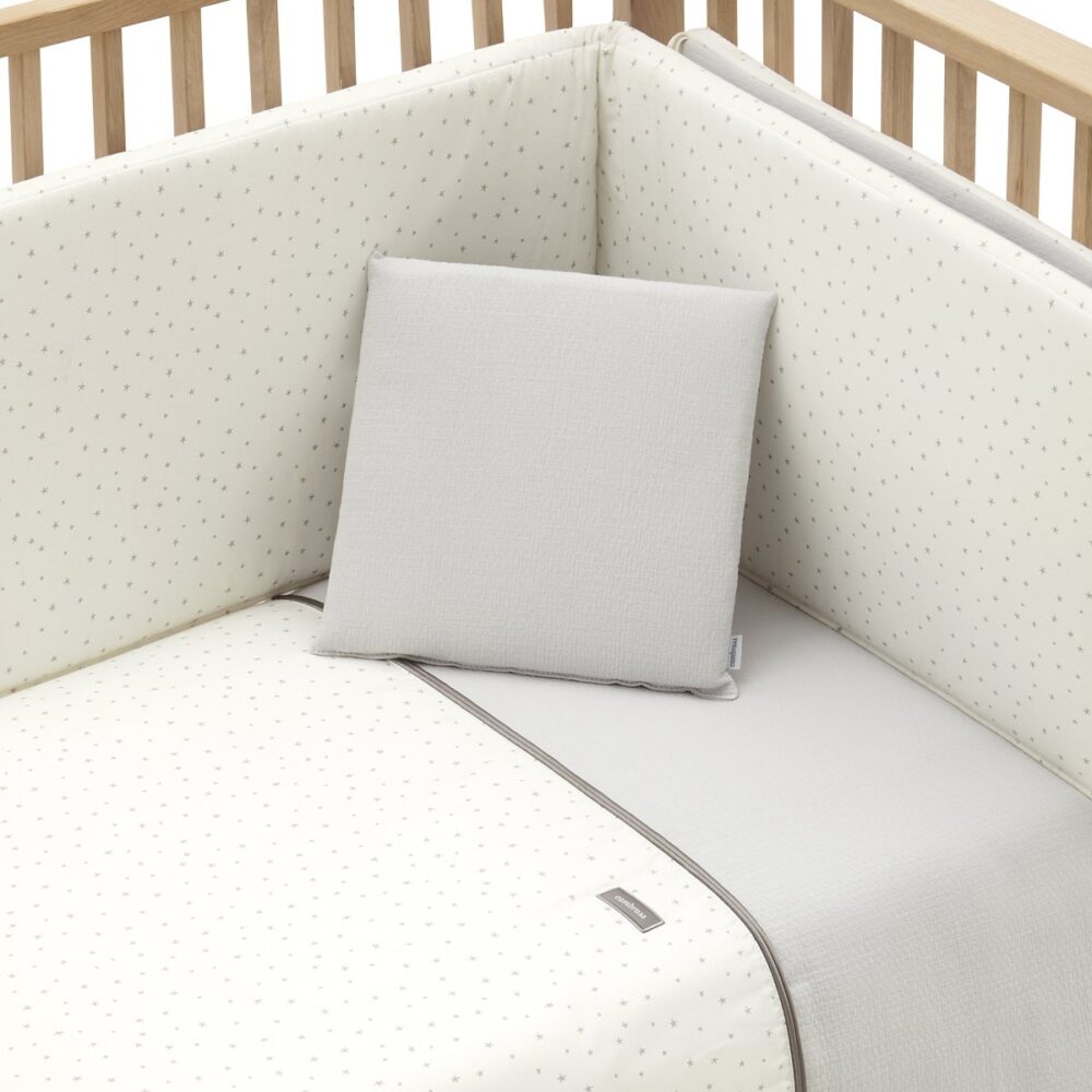Jgo 2 Pcs.F.Nordica Cuna 70 Magia Gris 110X170X3 Cm Cambrass - Imagen 3
