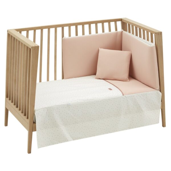 Jgo 2 Pcs.Colcha I-V. Cuna 70 Magia Rosa 70X140X3 Cm Cambrass