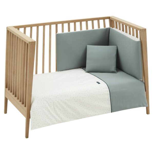 Jgo 2 Pcs.F.Nordica Cuna 70 Magia Verde 110X170X3 Cm Cambrass