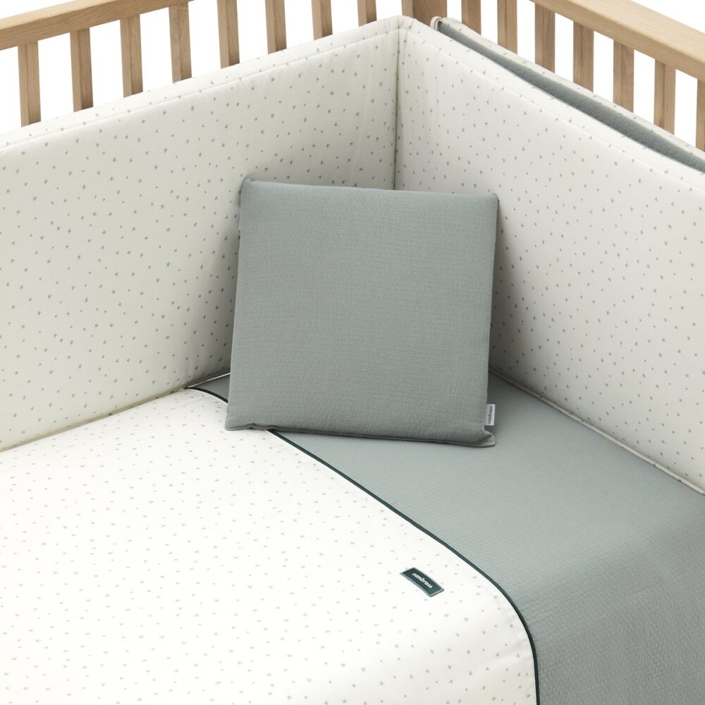 Jgo 2 Pcs.F.Nordica Cuna 70 Magia Verde 110X170X3 Cm Cambrass - Imagen 3