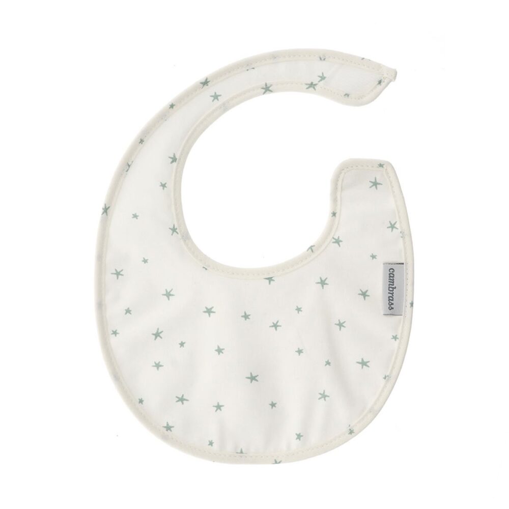 Babero Redondo Con Velcro Magia Verde 16X19X1 Cm Cambrass