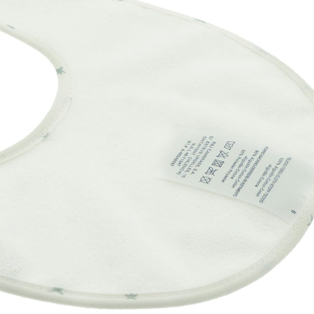 Babero Redondo Con Velcro Magia Verde 16X19X1 Cm Cambrass - Imagen 4