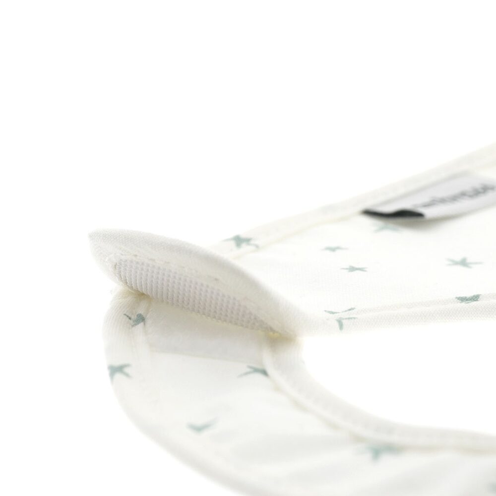 Babero Redondo Con Velcro Magia Verde 16X19X1 Cm Cambrass - Imagen 5