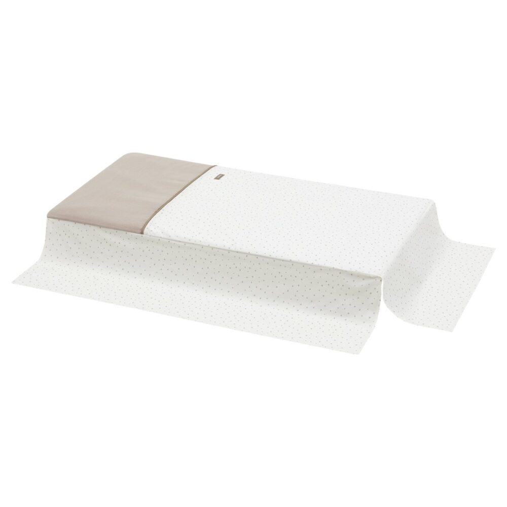 Jgo 2 Pcs.Colcha I-V. Cuna 60 Magia Beige 60X120X3 Cm Cambrass - Imagen 6