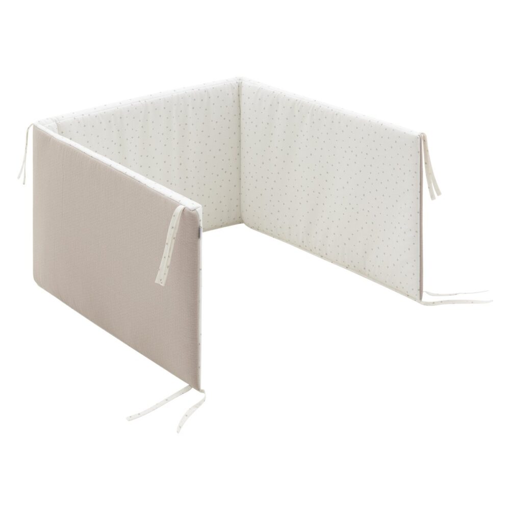 Jgo 2 Pcs.Colcha I-V. Cuna 60 Magia Beige 60X120X3 Cm Cambrass - Imagen 8