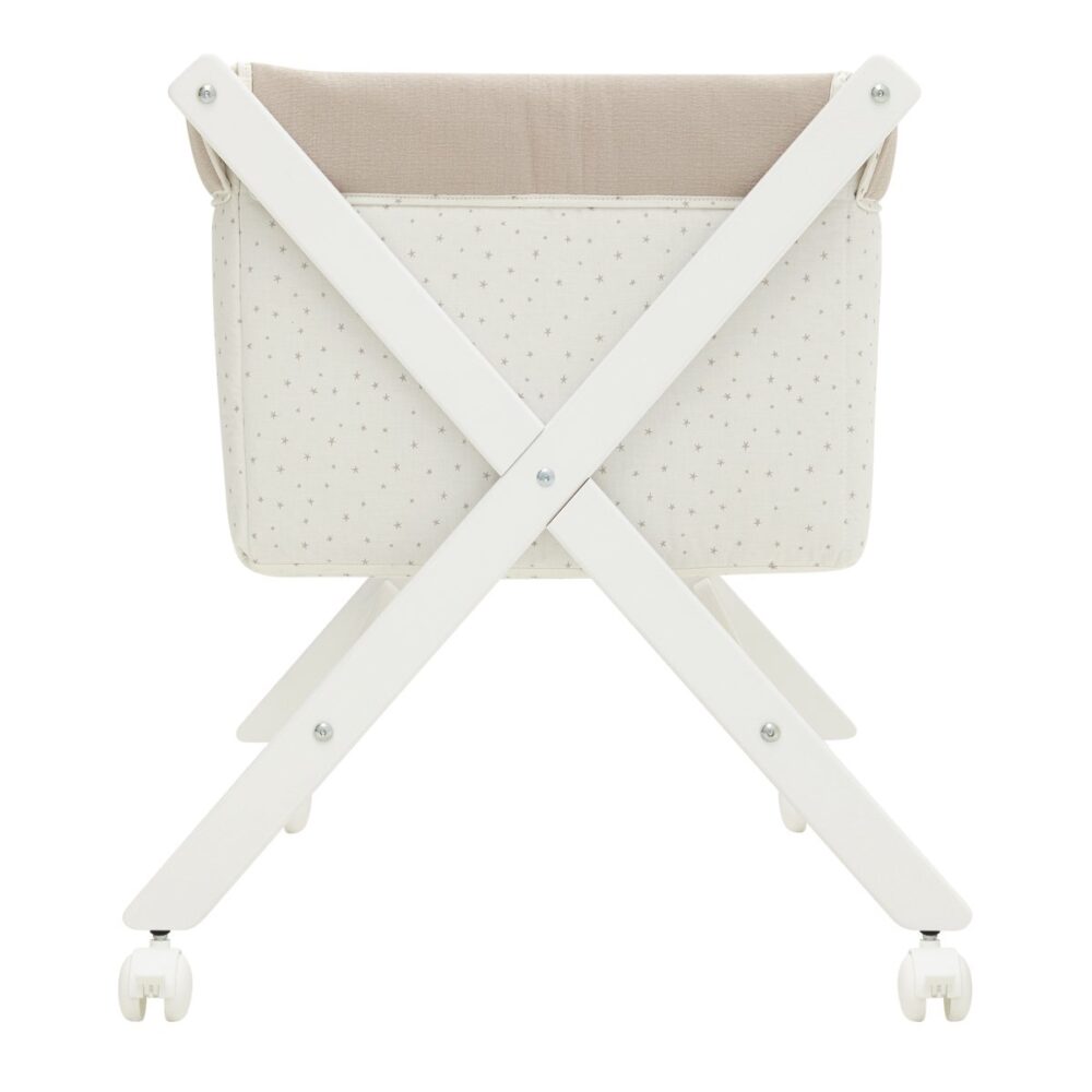 Minicuna Tijera Madera Magia Beige/Bco 55X87X74 Cm Cambrass - Imagen 7