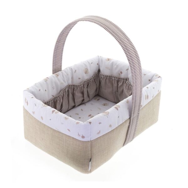 Cesta Canastilla 22.5X29X29 Cm Greeny Beige Cambrass